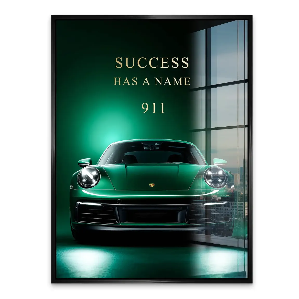 Spirit 911 Porsche Acrylglasbild