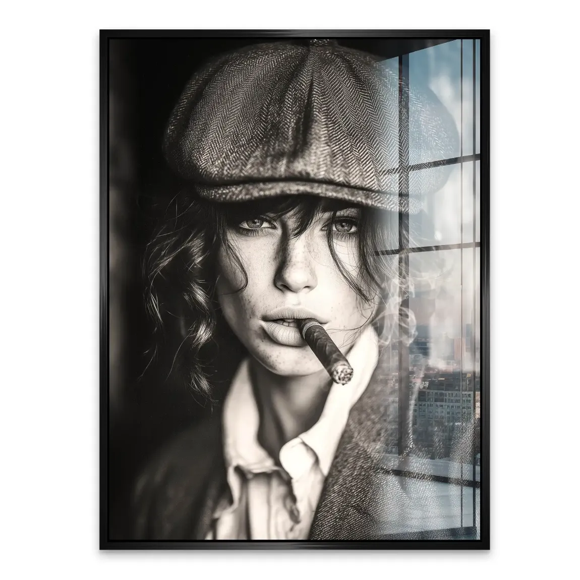 Beauty of Smoke and Silence Acrylglasbild INGALERIE