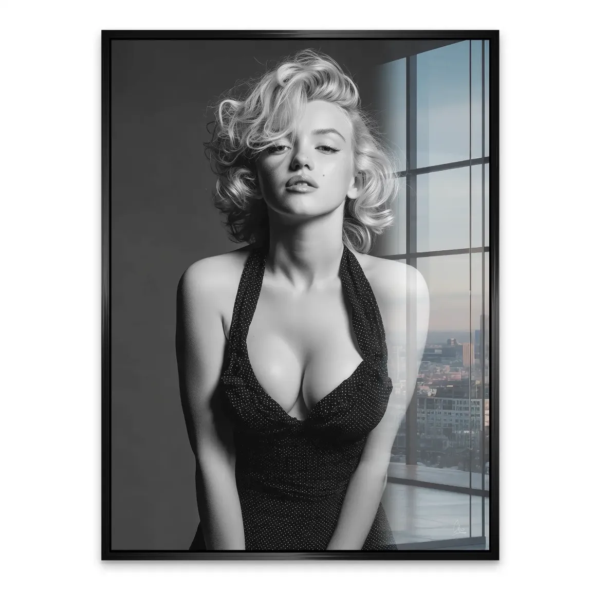 Marilyn Monroe Charm Acrylglasbild