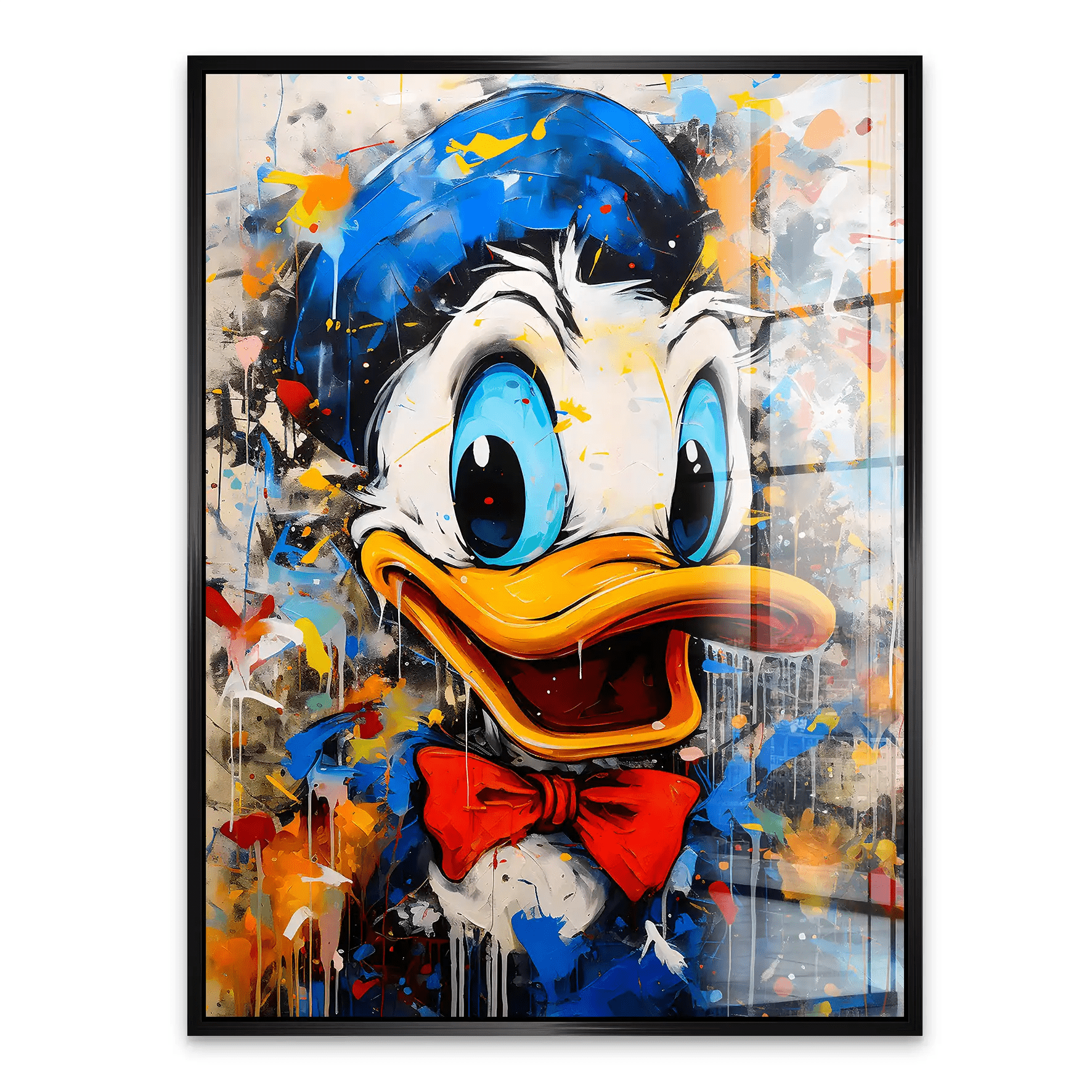 Donald Abstrakt Style Acrylglas Bild INGALERIE