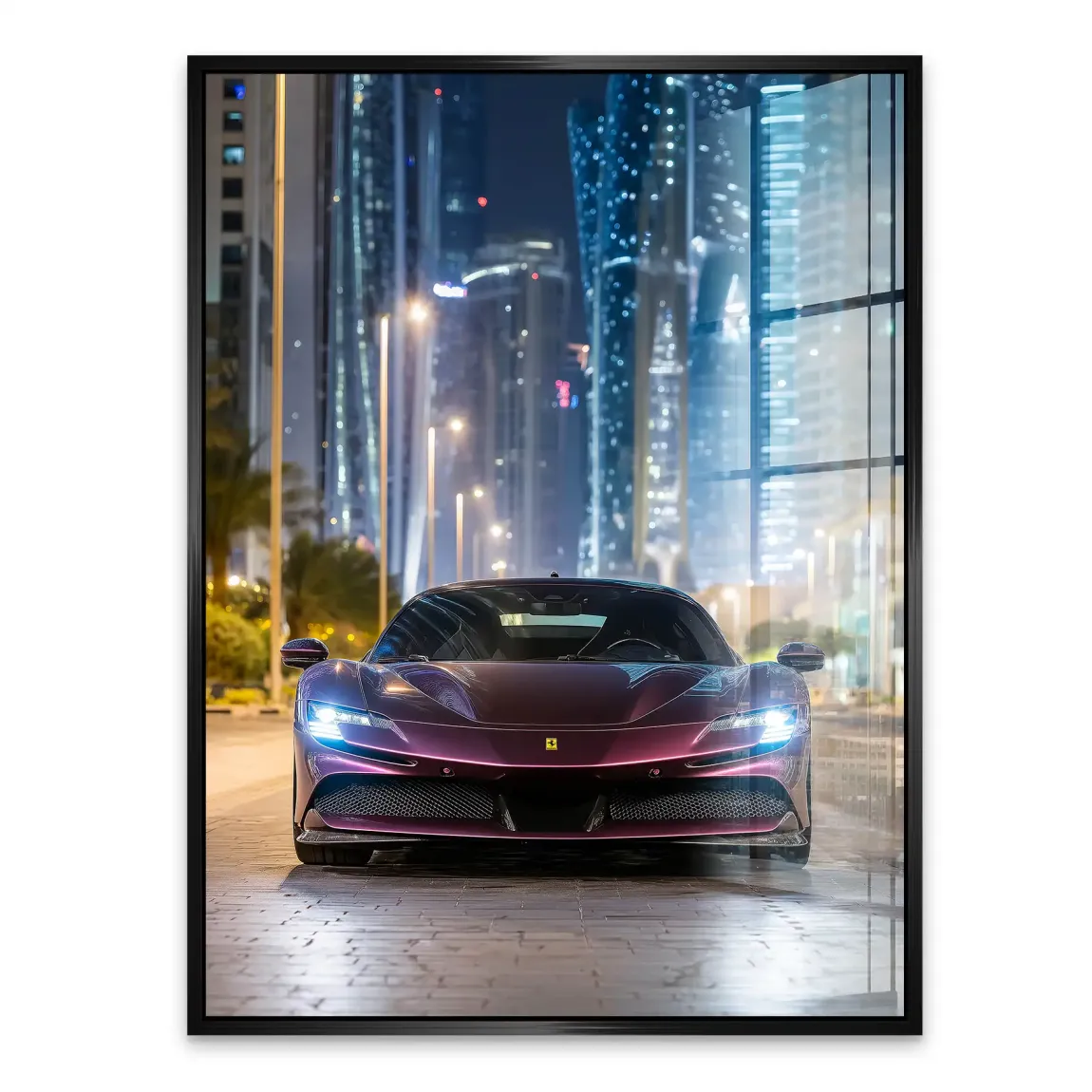 Midnight SF90 Art Acrylglasbild