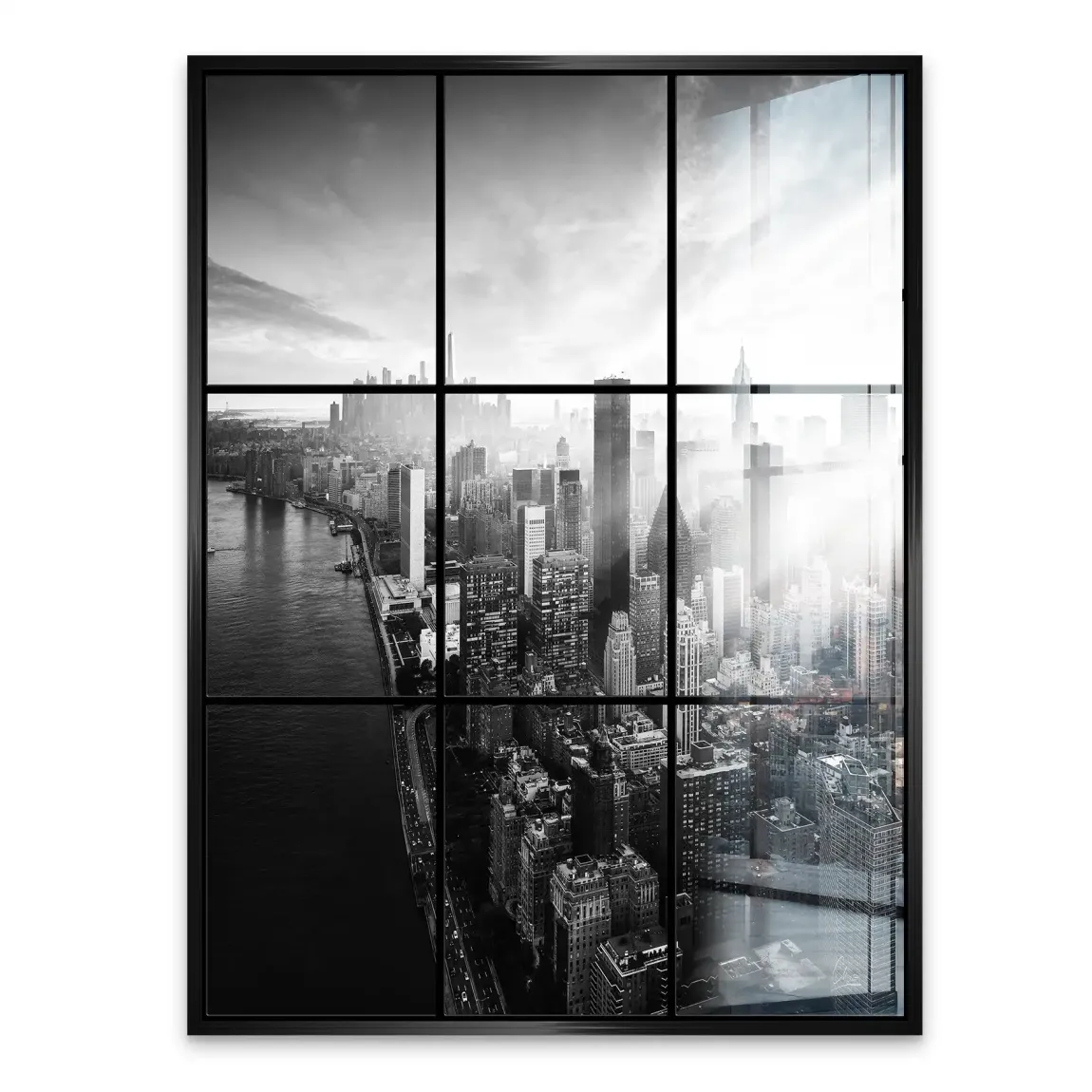 Silent Heights New York Acrylglasbild