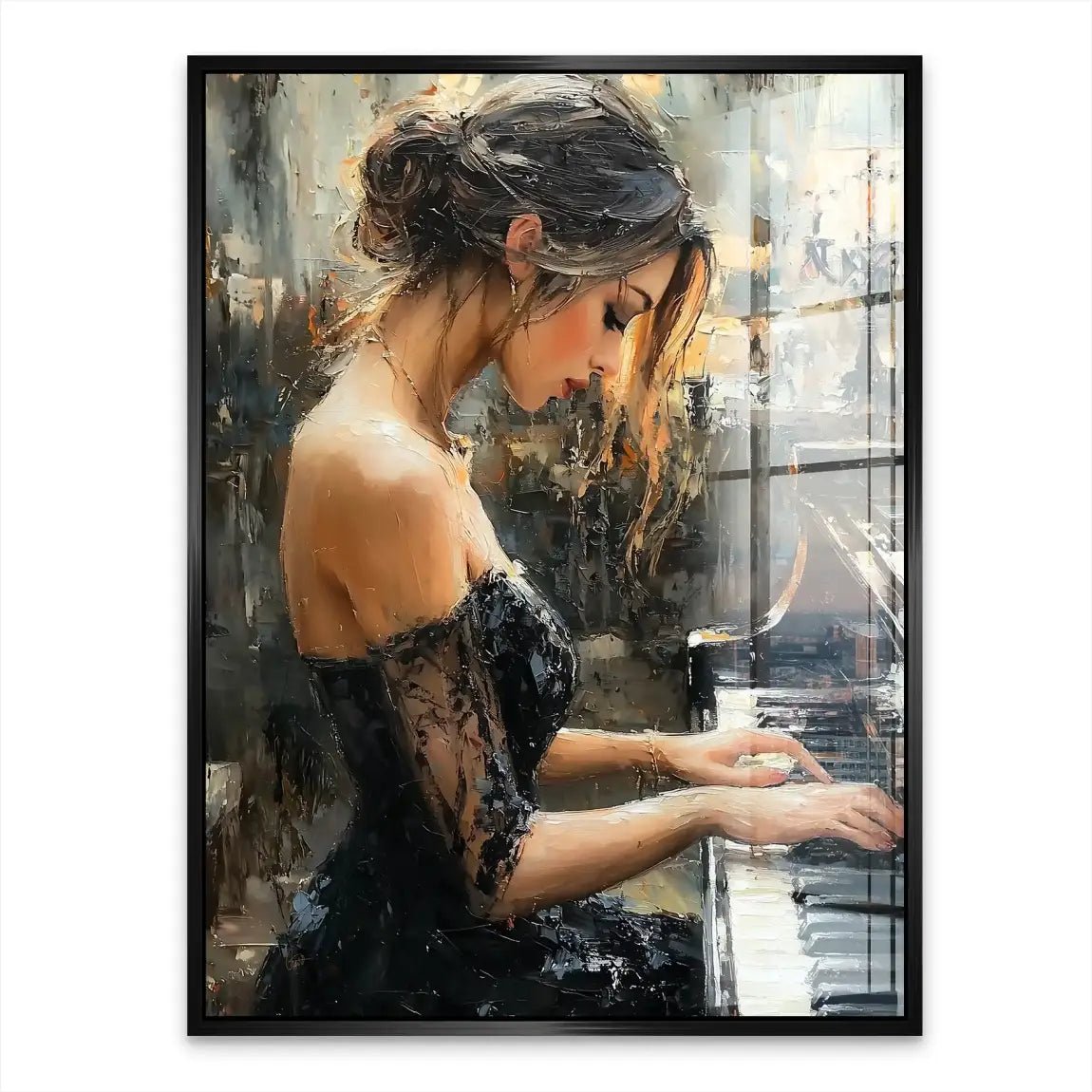 Sensual Piano Acrylglasbild INGALERIE