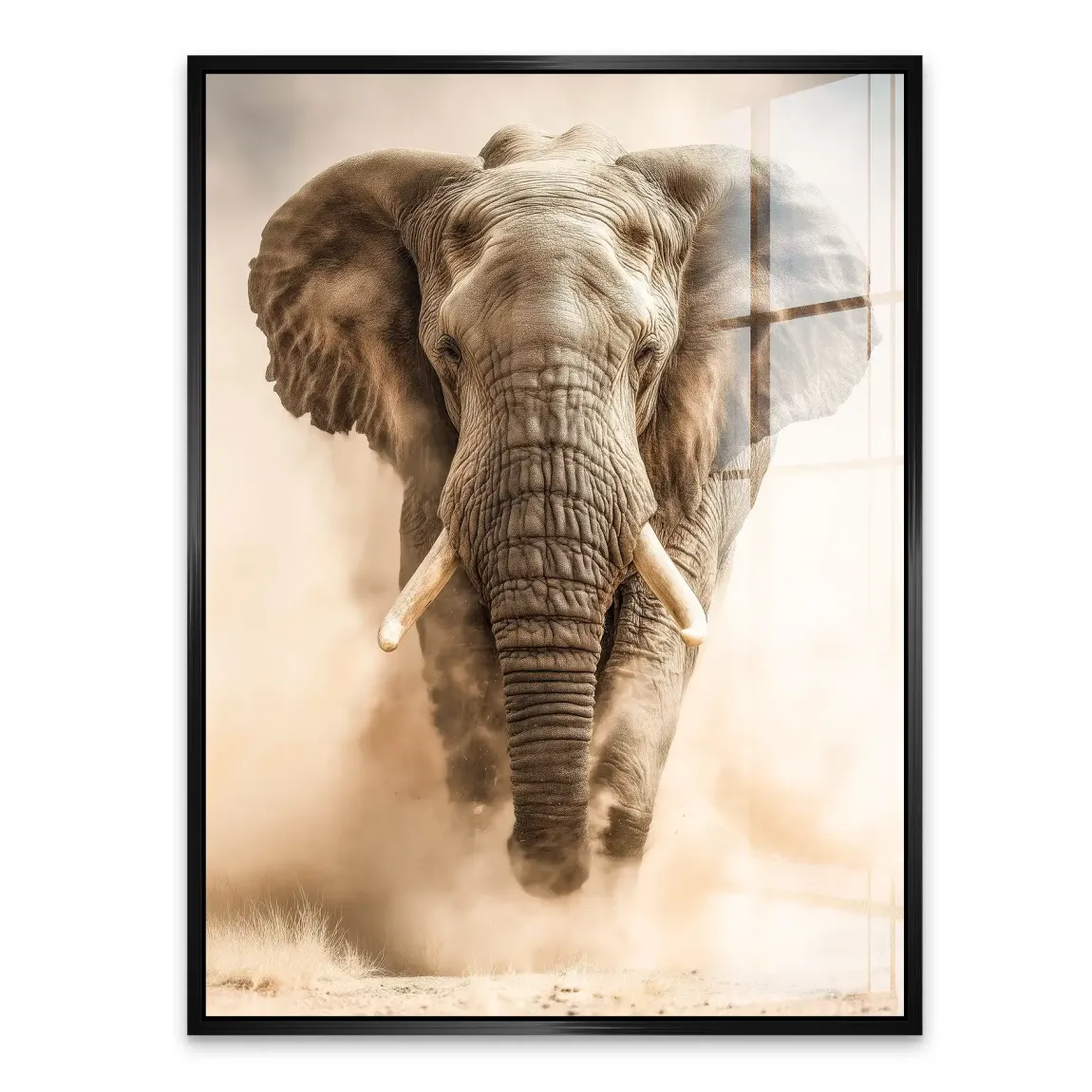 Emperor of the Savannah Acrylglasbild INGALERIE