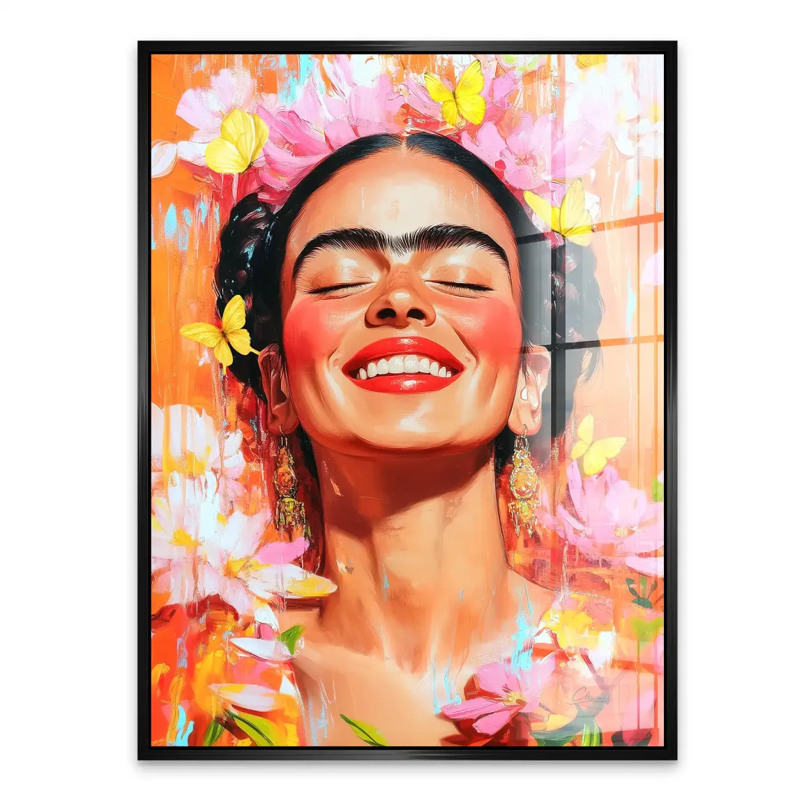 Frida Kahlo Blooming Acrylglasbild INGALERIE