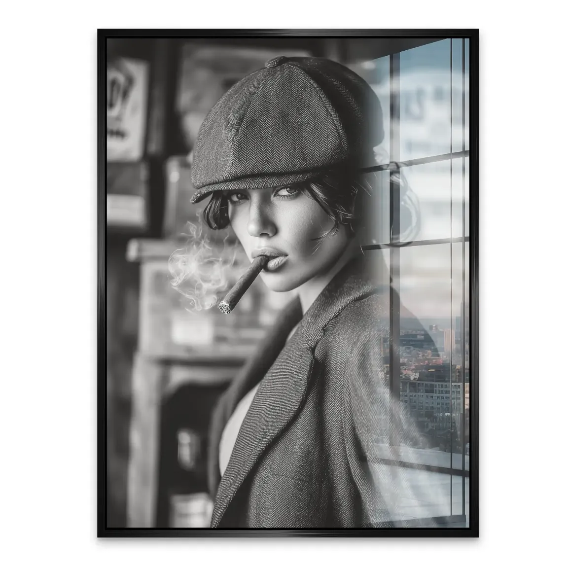 Beauty Smoke Affairs Acrylglasbild INGALERIE