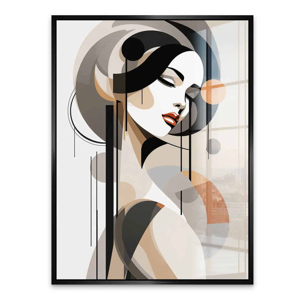 Beeauty Abstrakt Acrylglas Bild INGALERIE