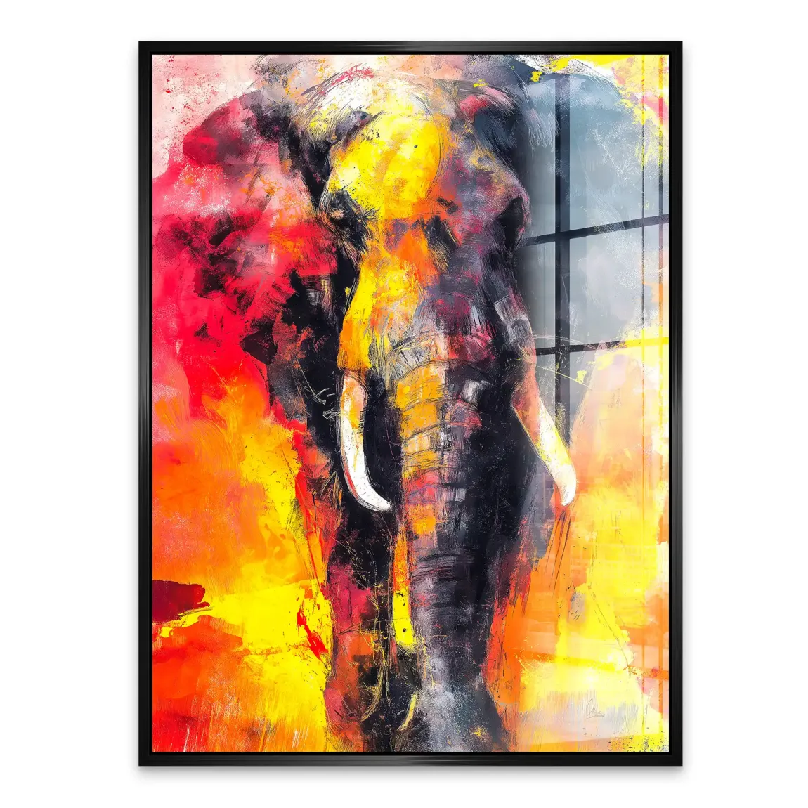 Majestic Elefant Acrylglasbild INGALERIE