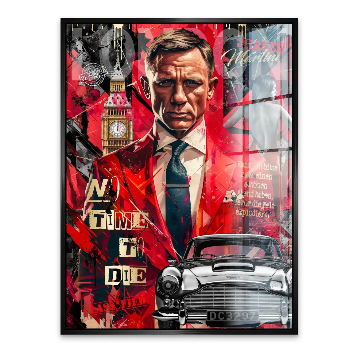 James Bond Vision London Acrylglasbild
