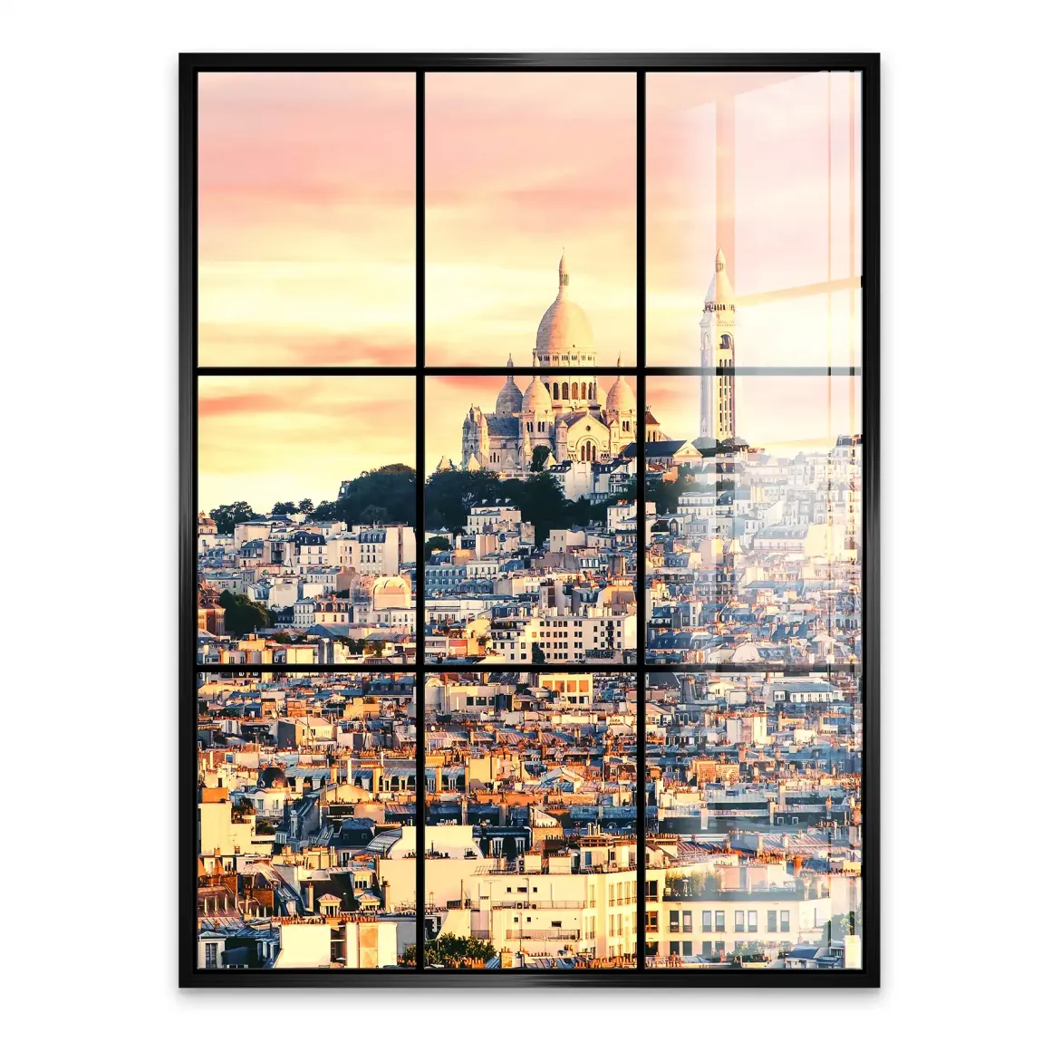 Sunrise Montmartre Paris Acrylglasbild