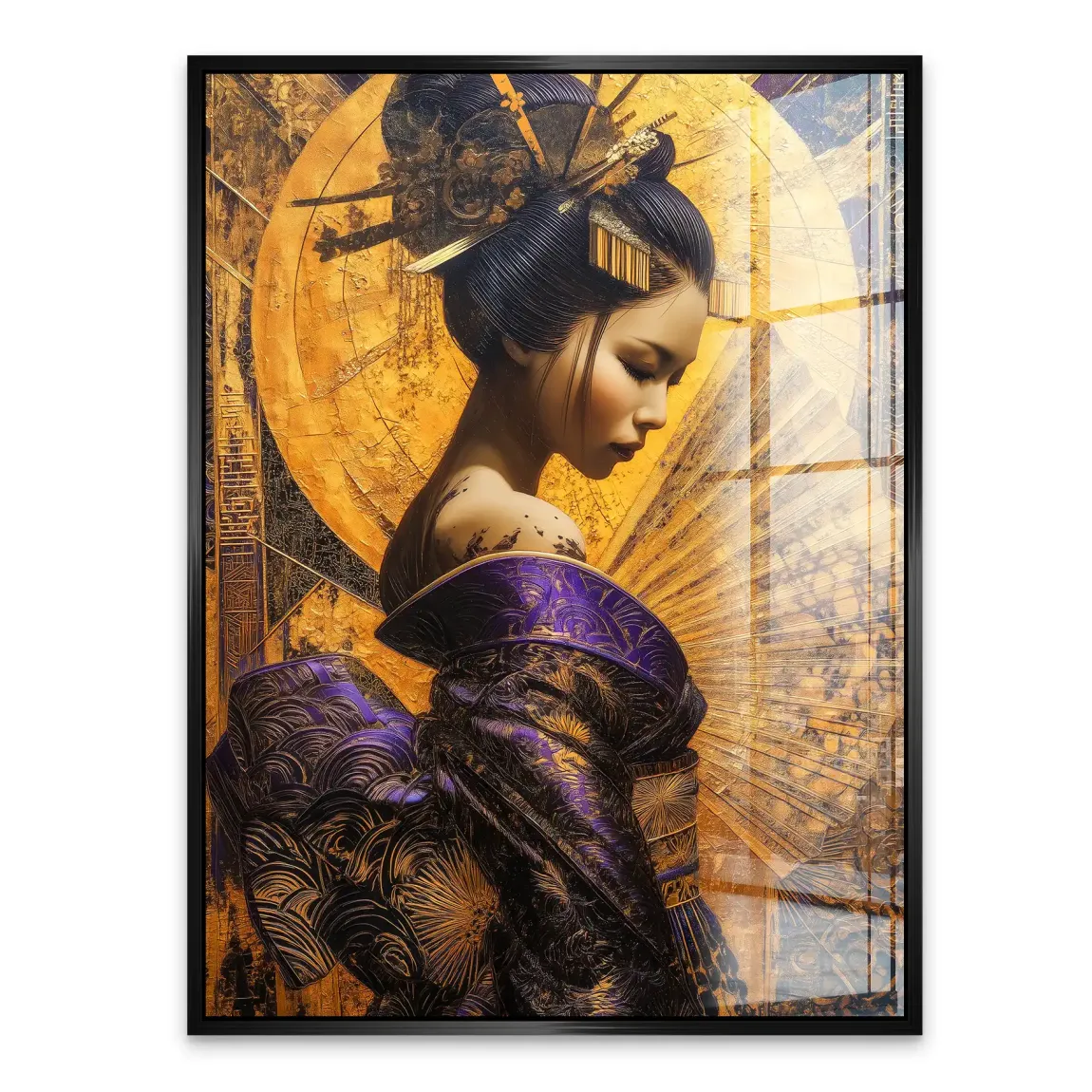 Silk Dynasty Beauty Acrylglasbild INGALERIE