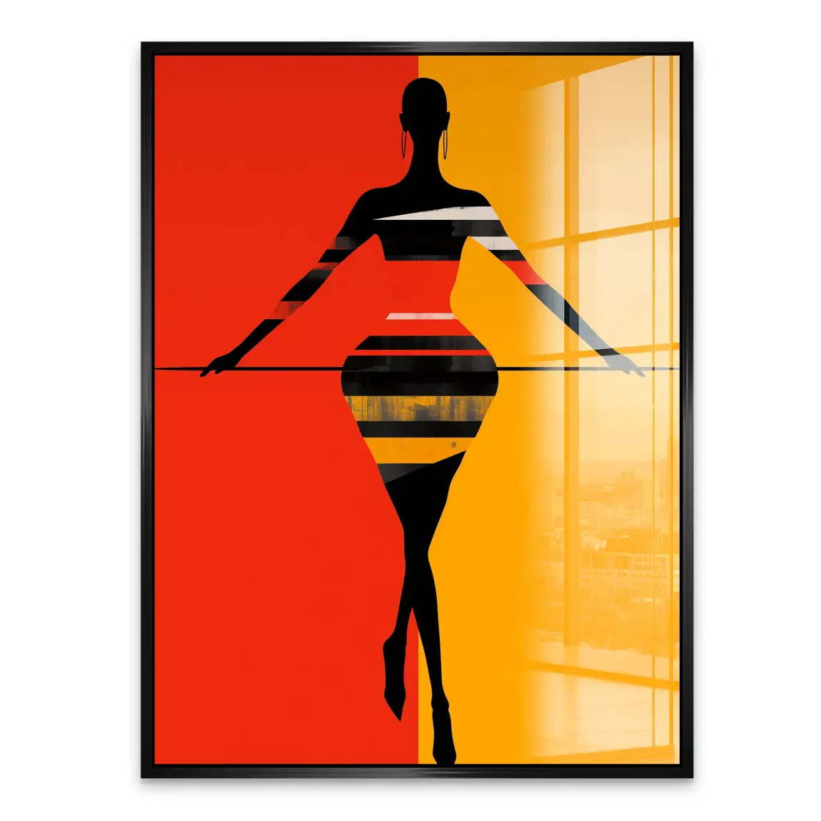 Balance der Elemente Acrylglasbild INGALERIE
