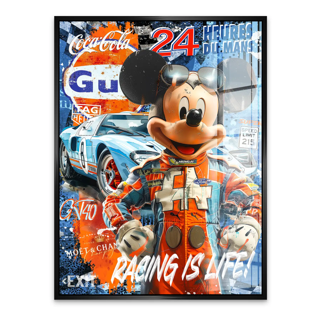 Micky Le Mans Acrylglas Bild INGALERIE