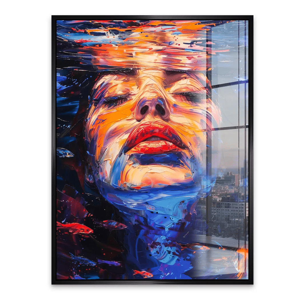 Under Water Acrylglas Bild INGALERIE