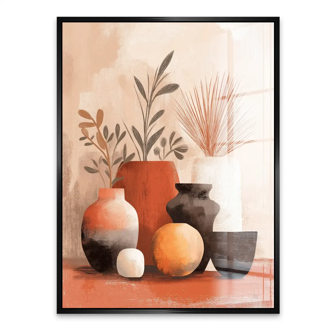 Terracotta Grace Acrylglasbild