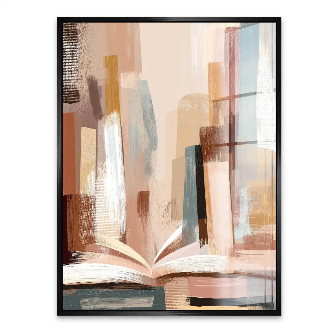Open Mind Abstrakt Acrylglasbild