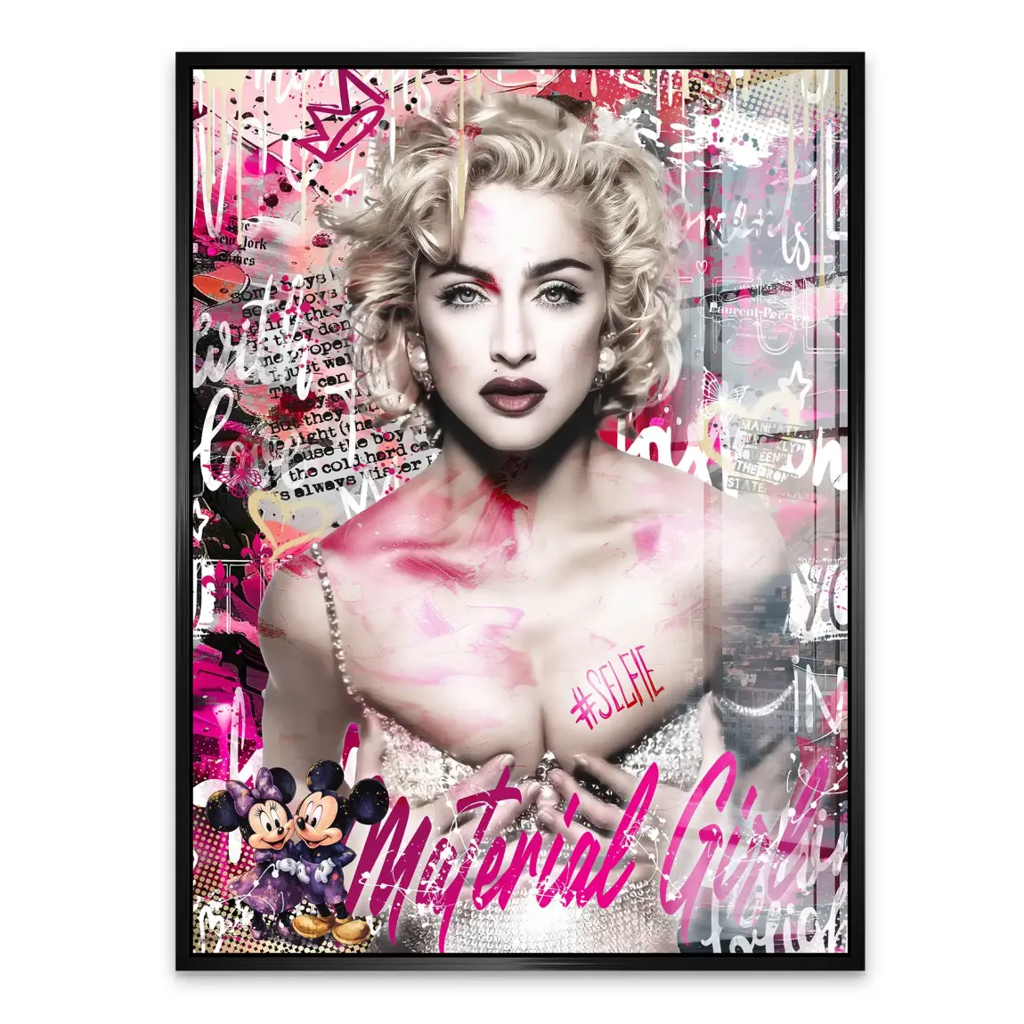 Pop Queen Vibes Acrylglasbild