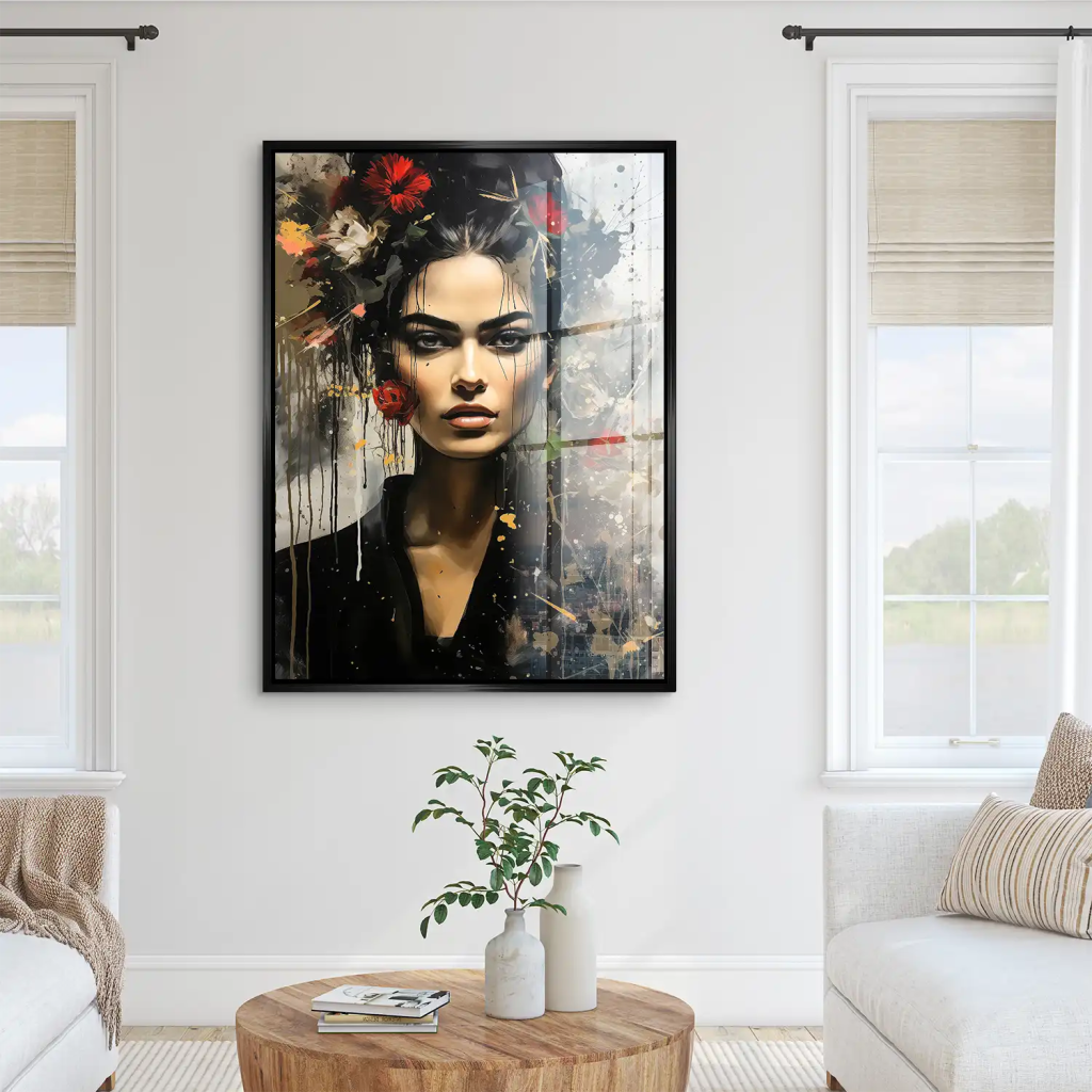 Frida Abstrakt Art Acrylglas Bild INGALERIE
