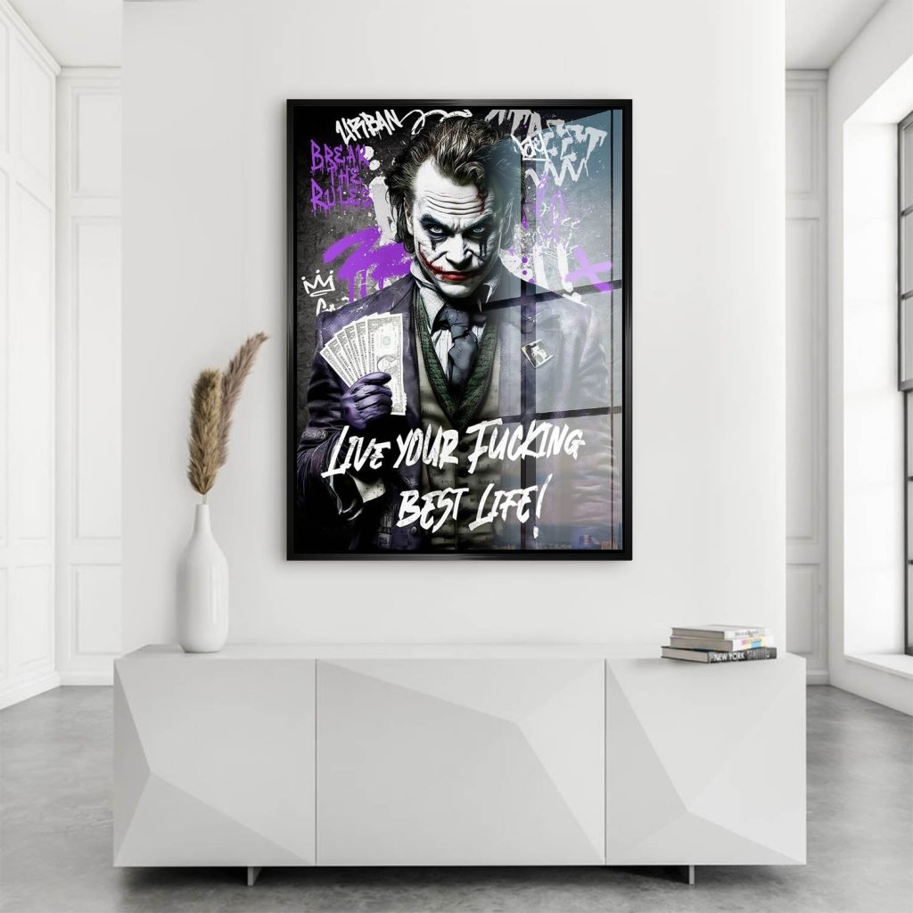 Joker Best Life Style Acrylglas Bild INGALERIE
