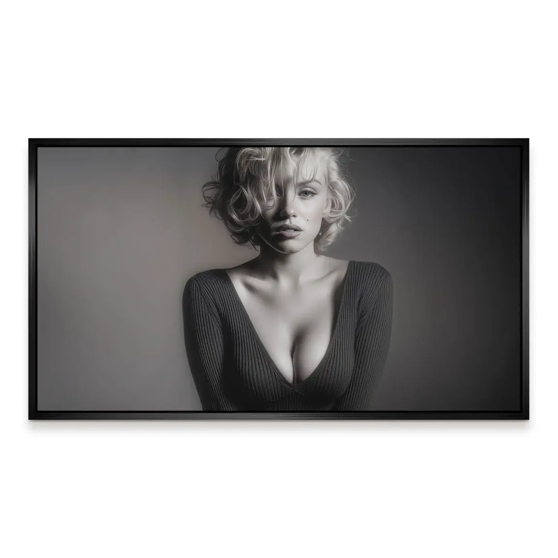 Marilyn Monroe Glam Night Aludibond Bild