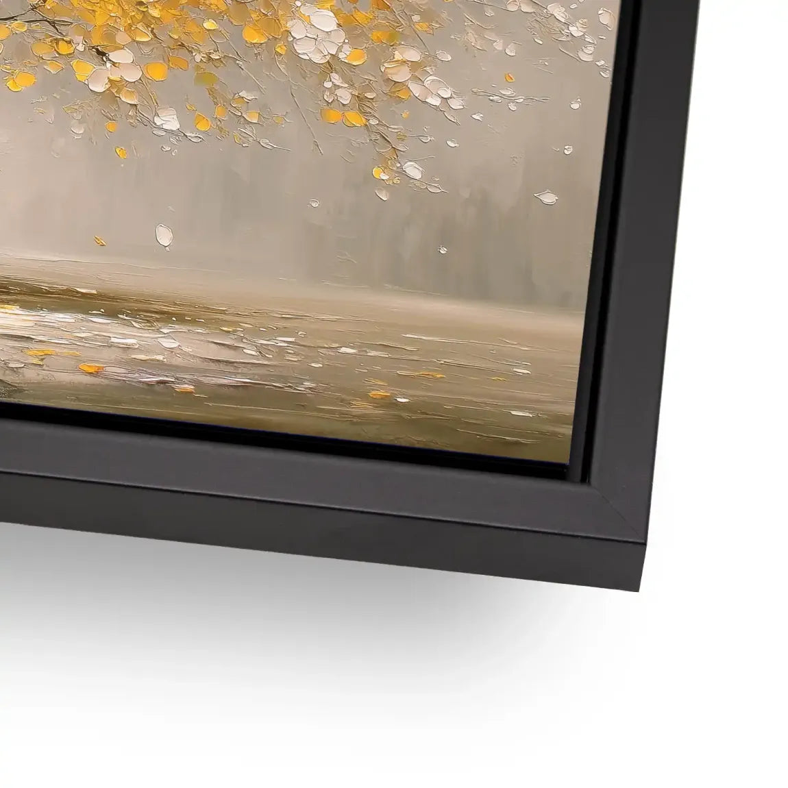 Golden Tree Art Aludibond Bild