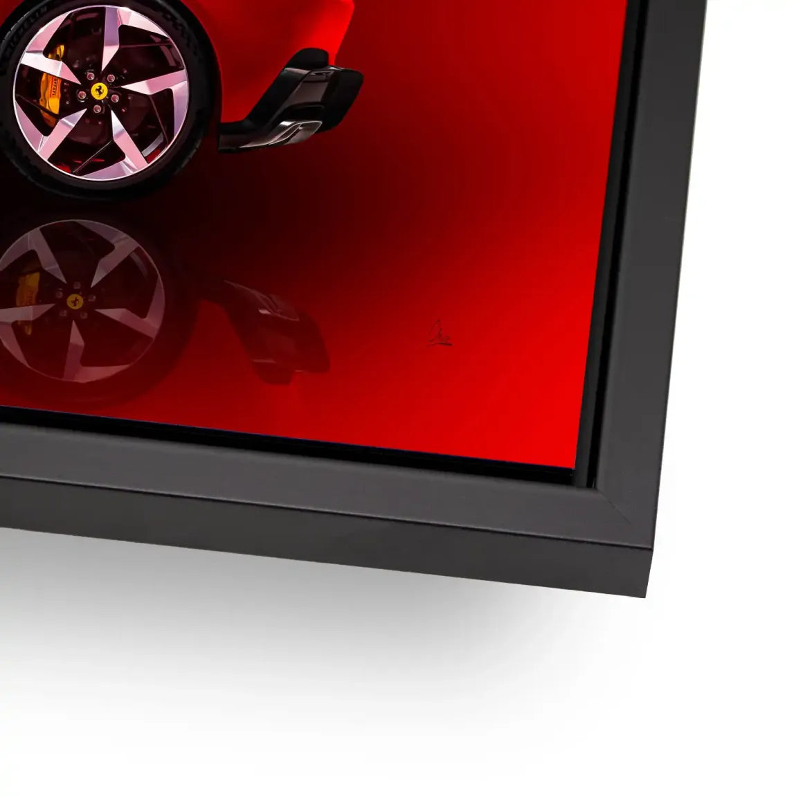 Ferrari Prestige Art Aludibond Bild