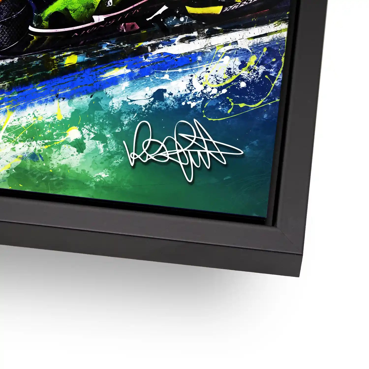 Rossi Moto Art Aludibond Bild INGALERiE