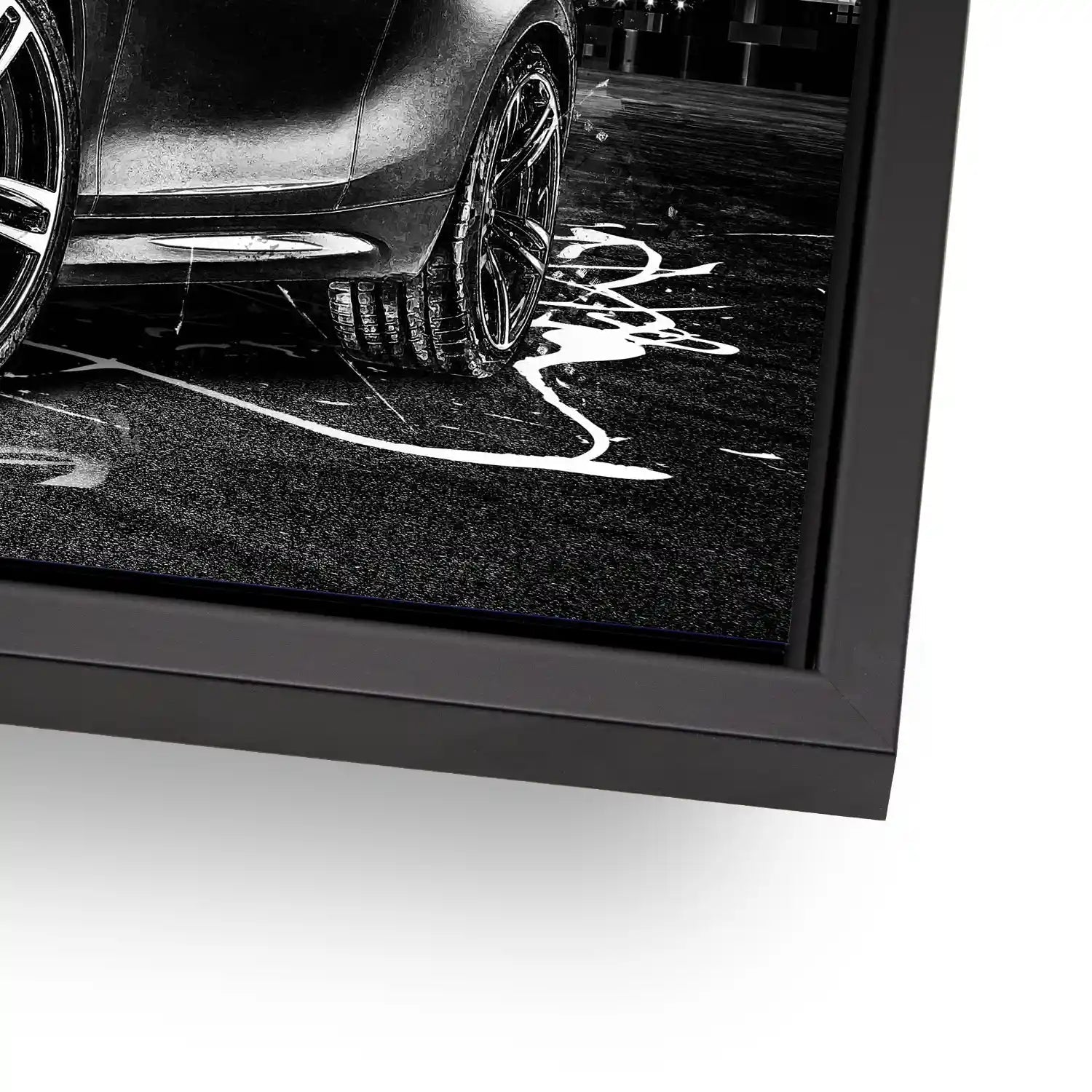 BMW M2 Black Style Aludibond Bild INGALERIE