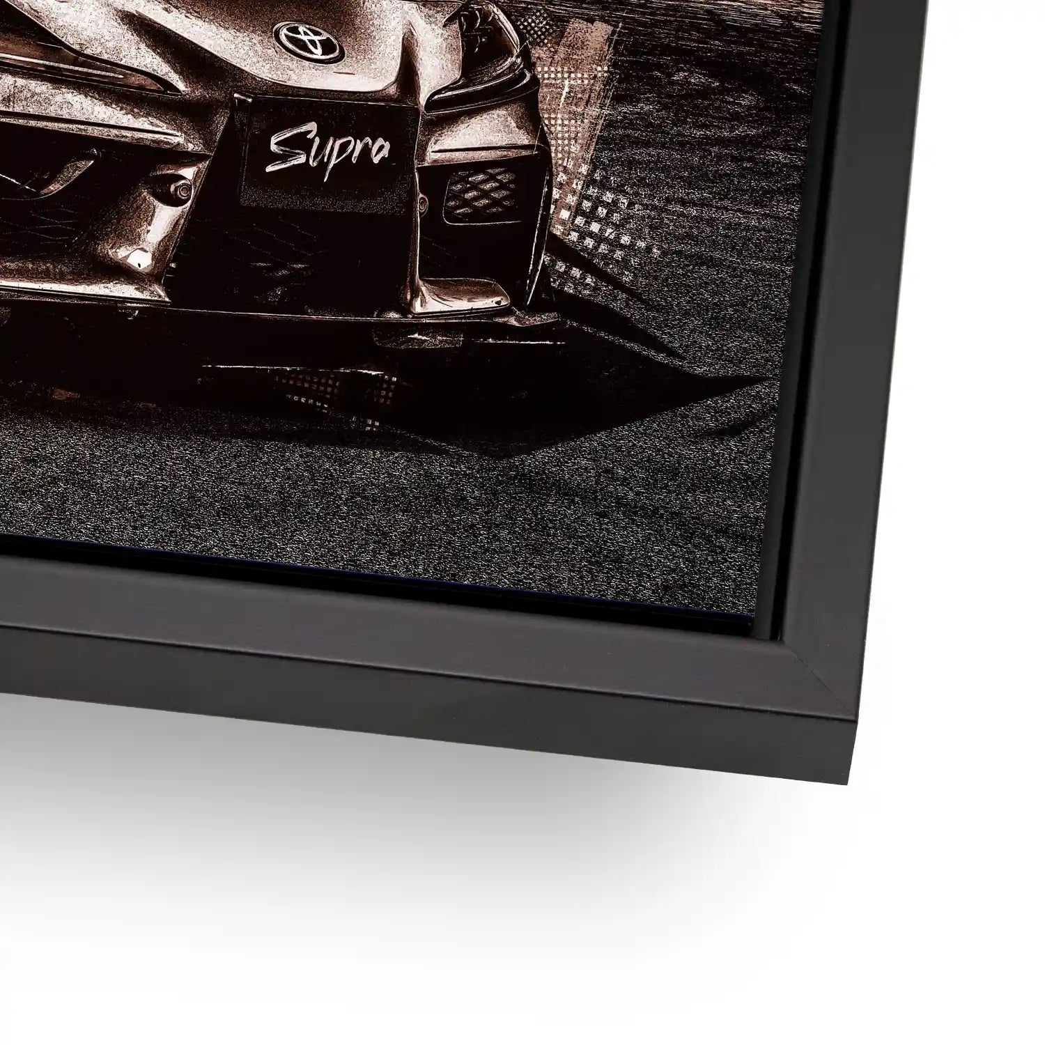 Toyota Supra City Style Aludibond Bild INGALERiE