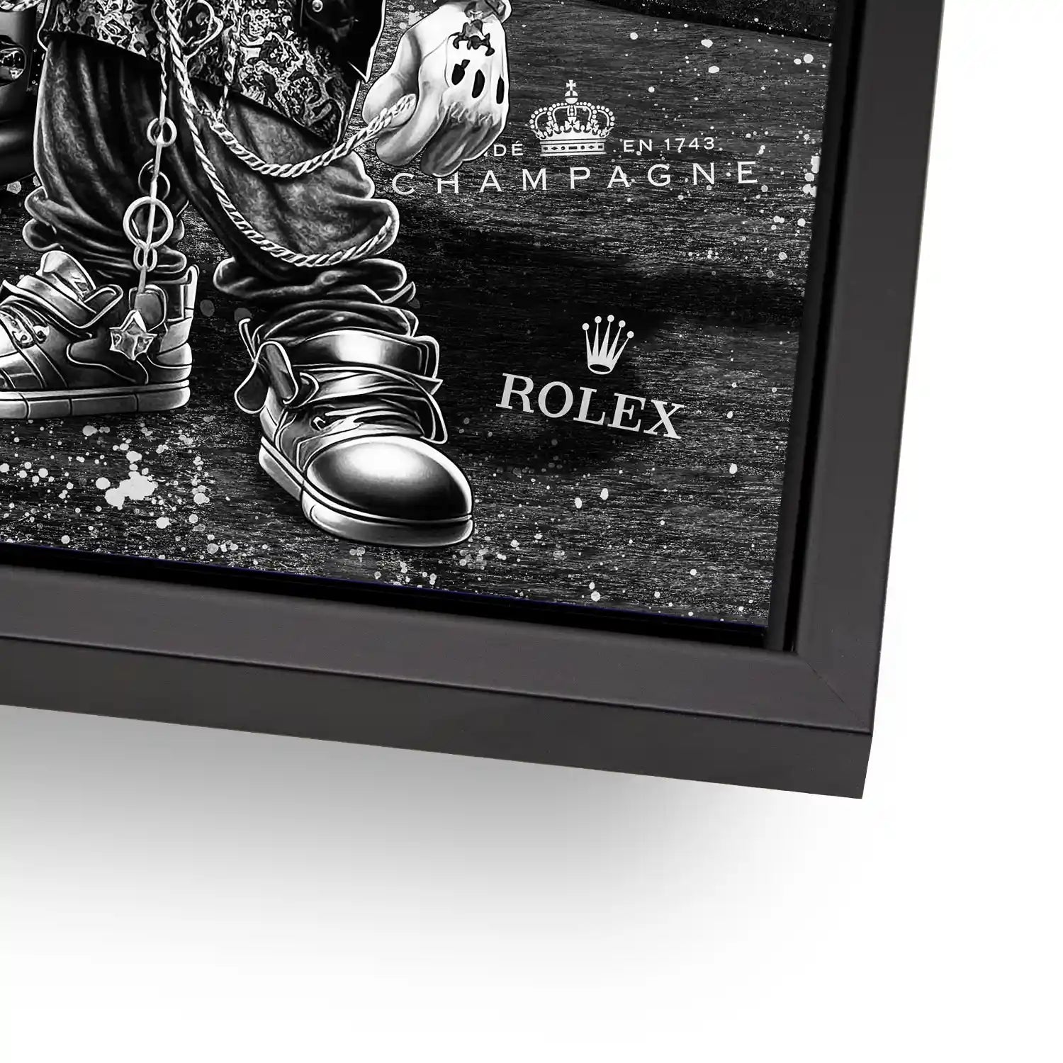 Micky Speedster 356 Pop Art Style Aludibond Bild INGALERIE