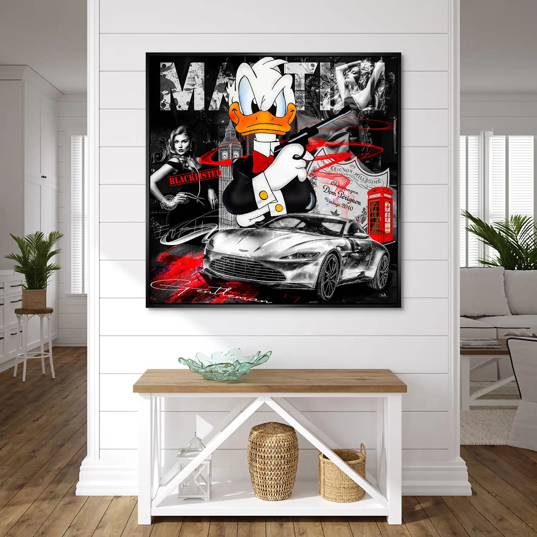 Donald Bond Nr.2 AluDibond Bild INGALERIE
