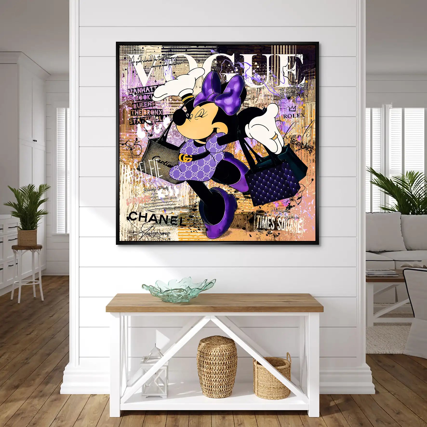 Minnie Vogue AluDibond Bild INGALERIE