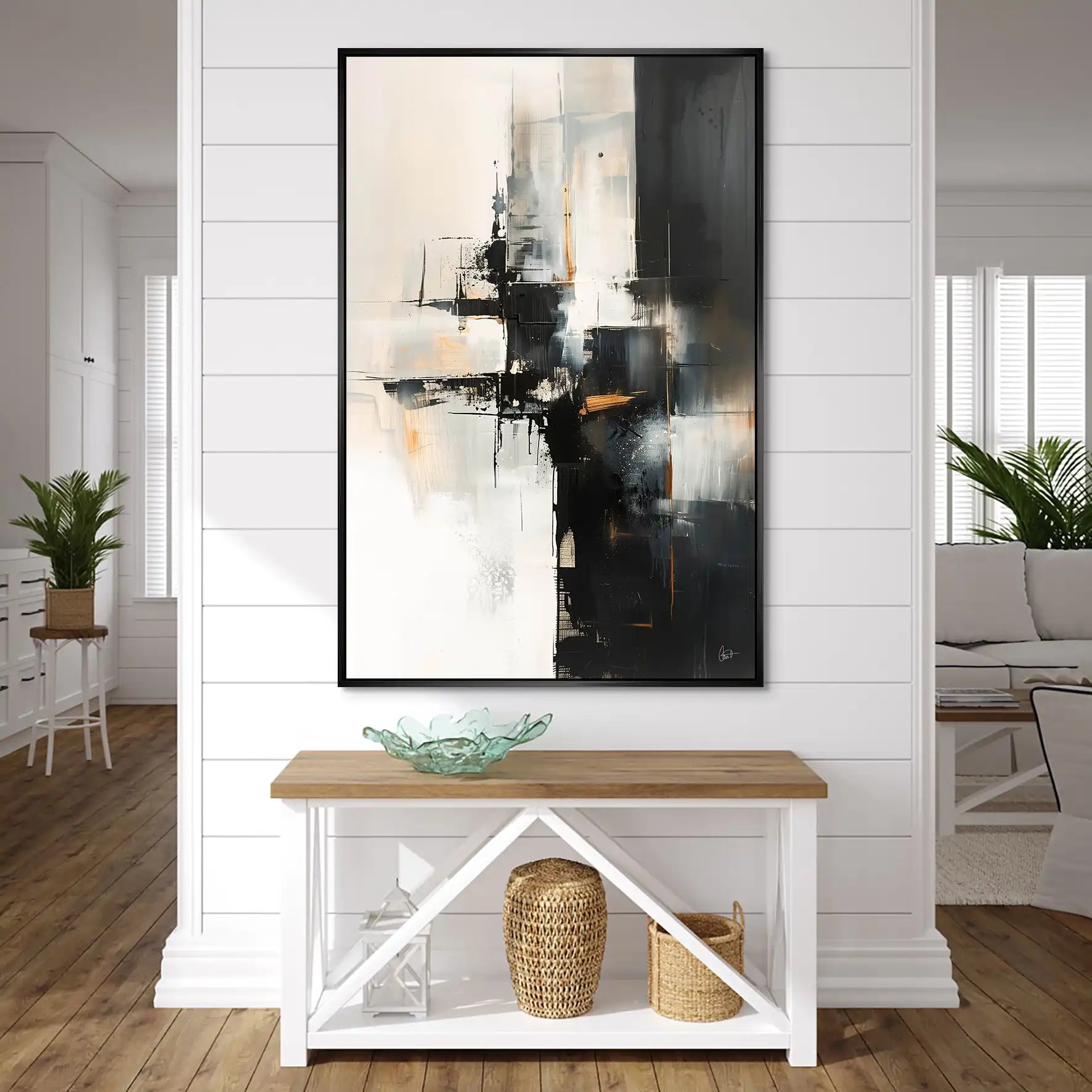 Abstrakt Nr.28 AluDibond Bild INGALERIE