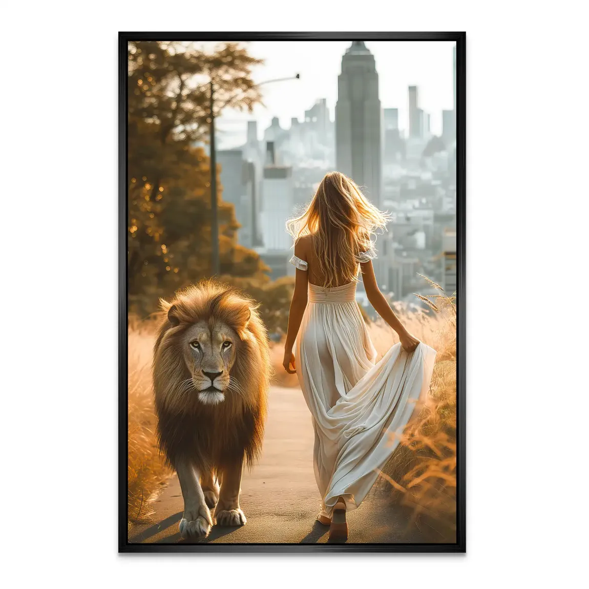 Walk of Courage Alu Dibond Bild