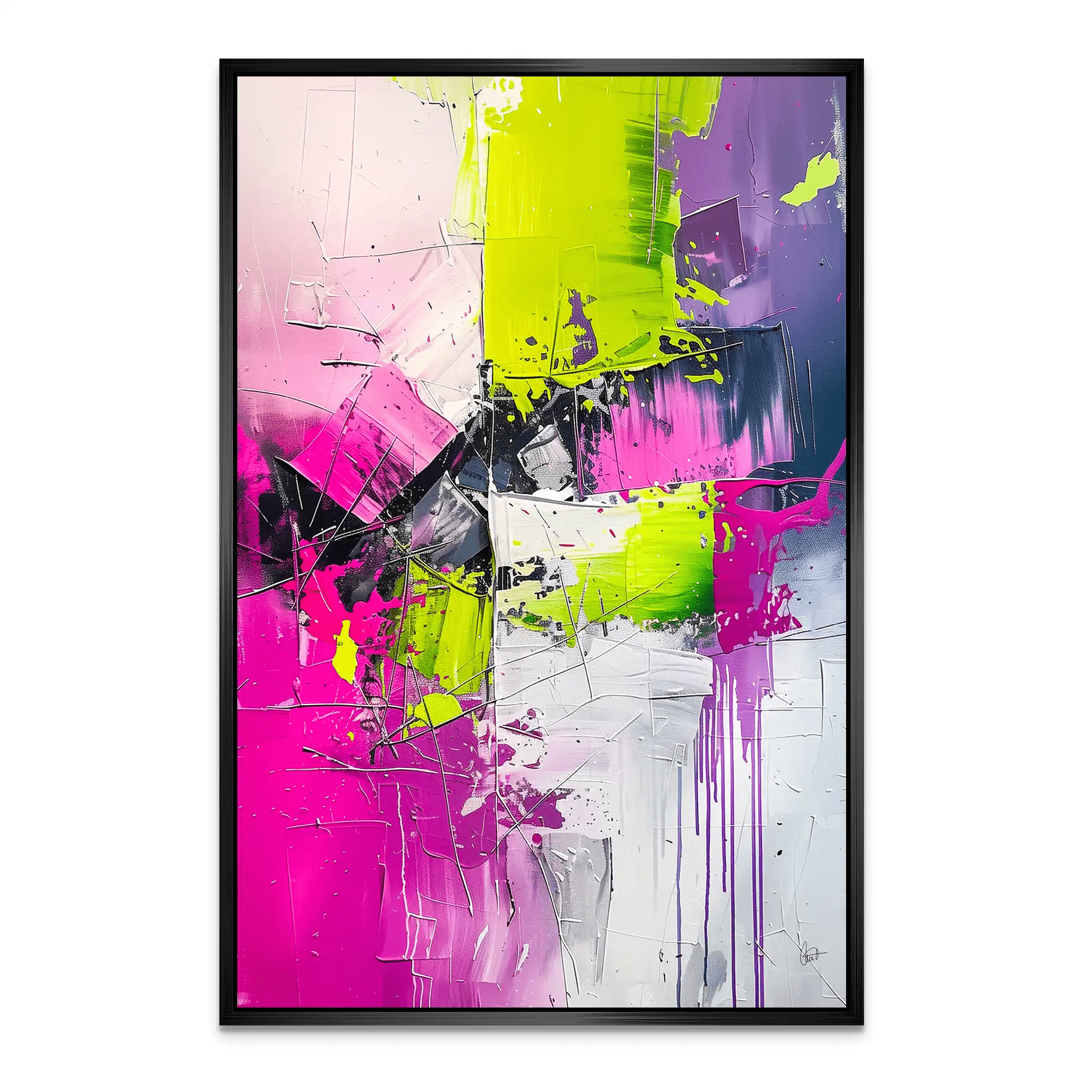 Abstrakt Nr.21 AluDibond Bild INGALERIE