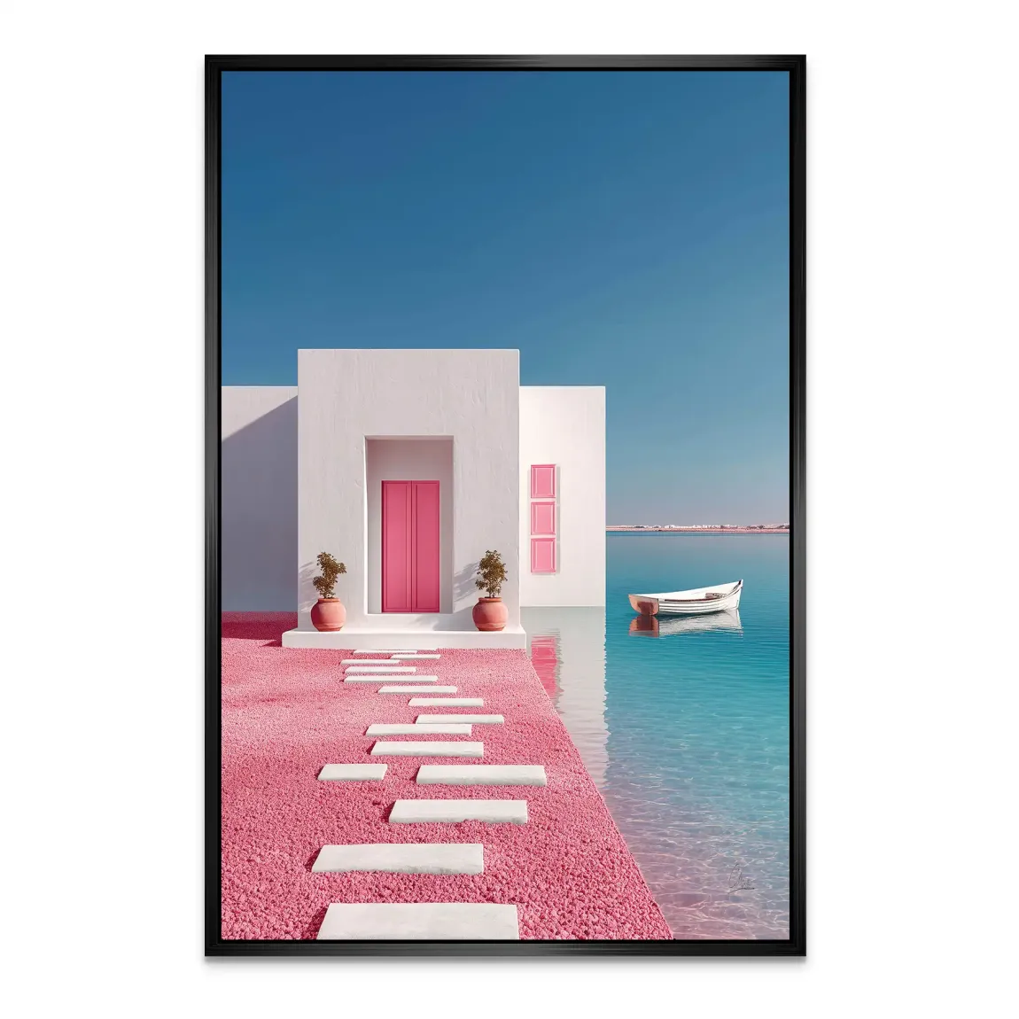 Casa Aurora Alu Dibond Bild