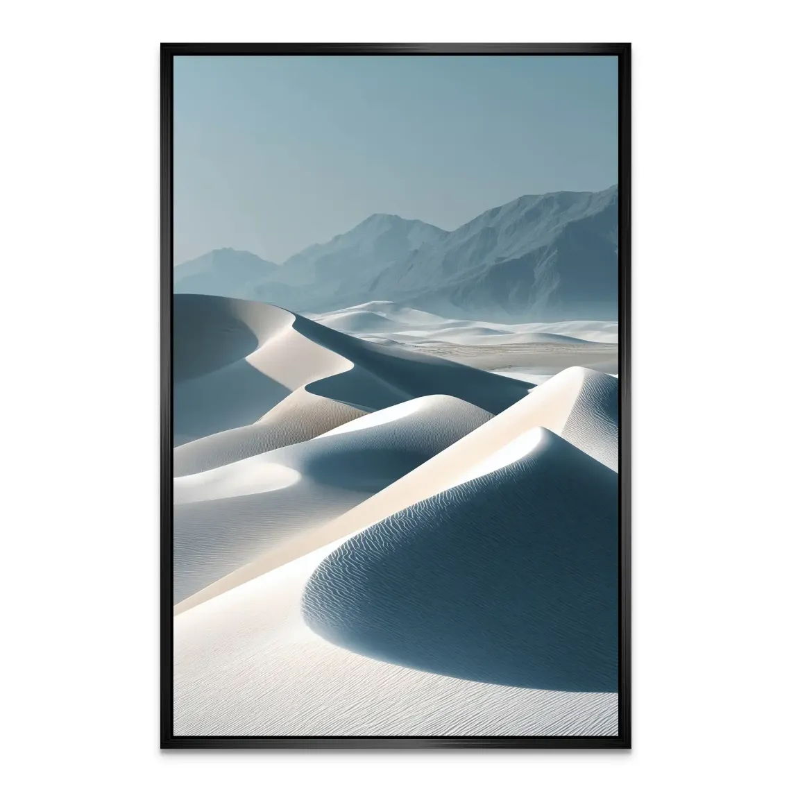 Zeit aus Sand Alu Dibond Bild