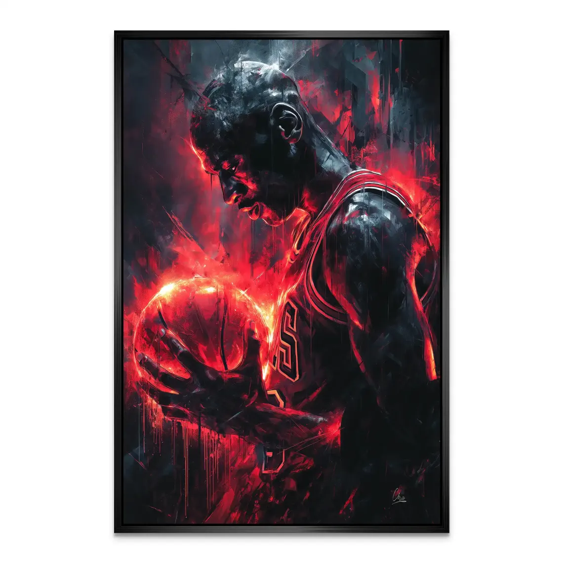 Heart of the Game Alu Dibond Bild