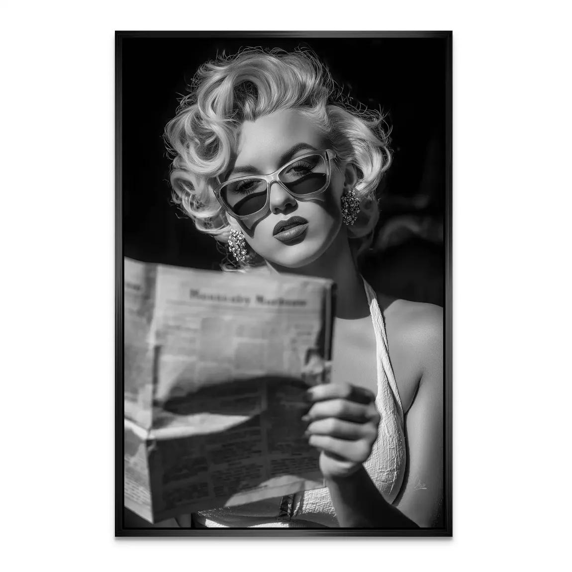 Hollywood Muse Alu Dibond Bild
