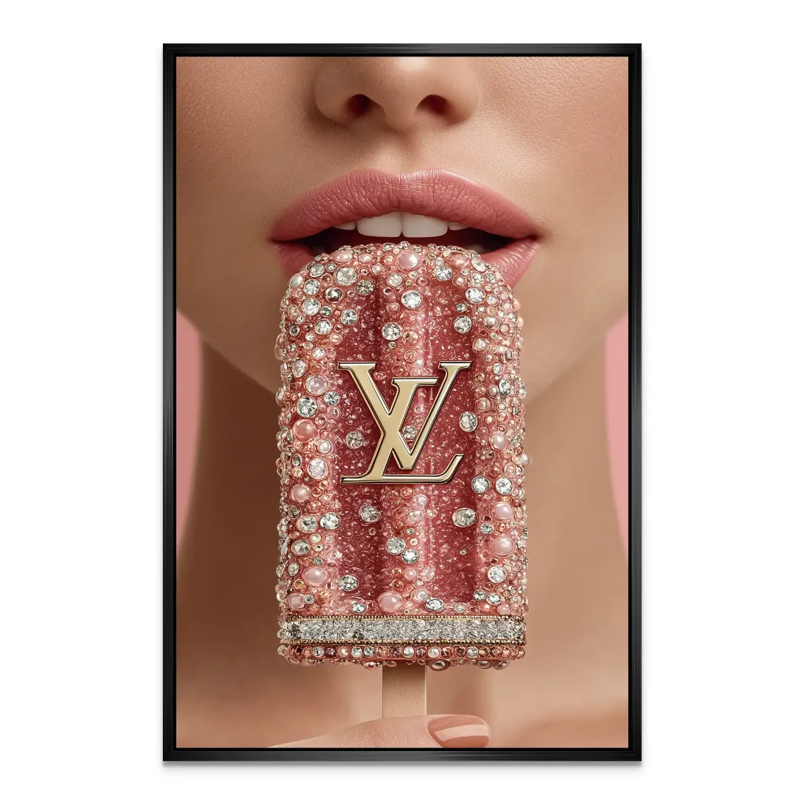 Diamonds and Desire Alu Dibond Bild