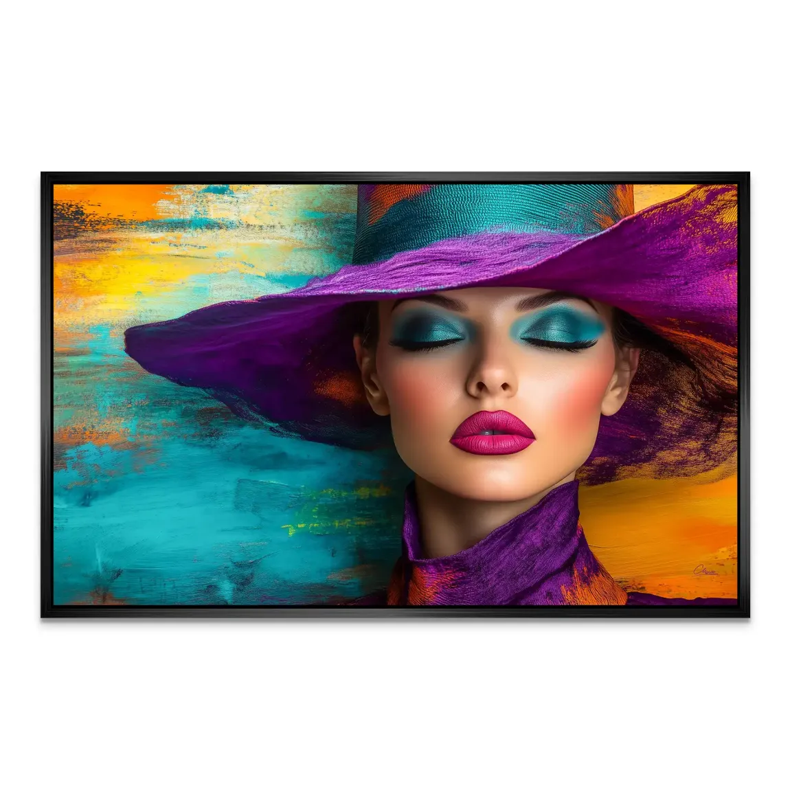 Femme Elegance AluDibond Bild INGALERIE