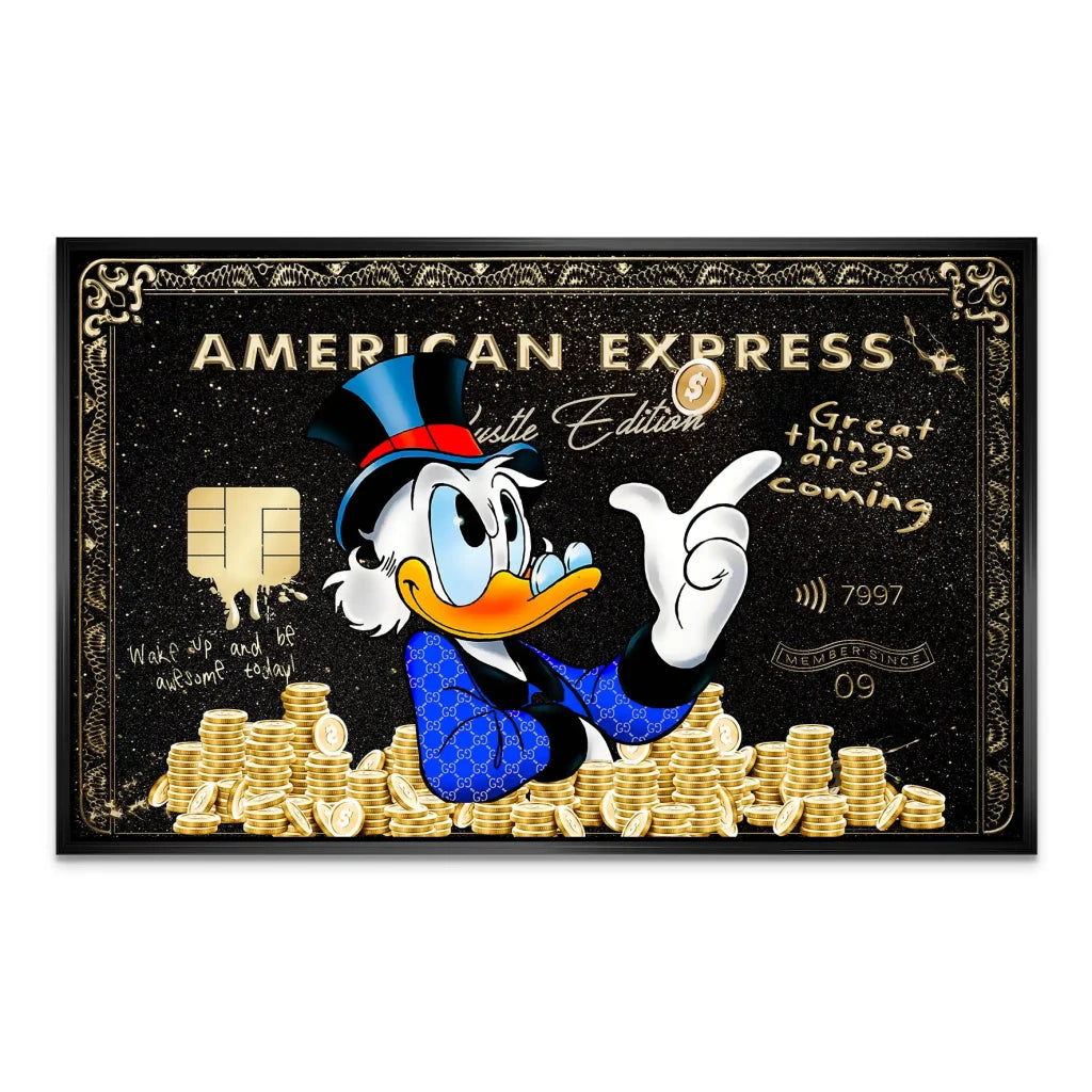 Amex Dagobert Business AluDibond Bild INGALERIE