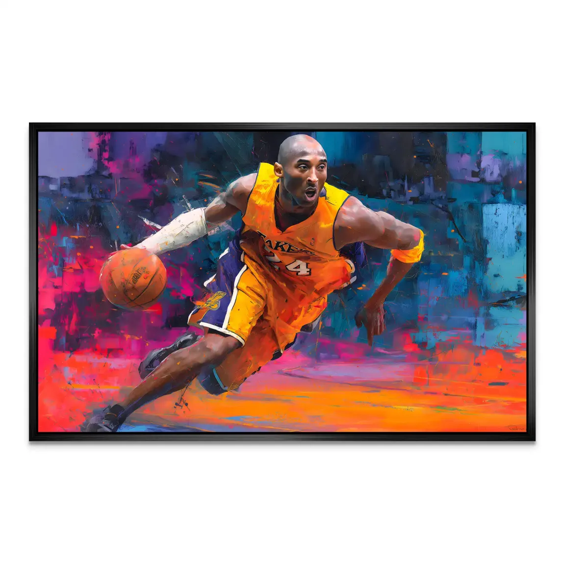 Kobe Abstrakt AluDibond Bild INGALERIE