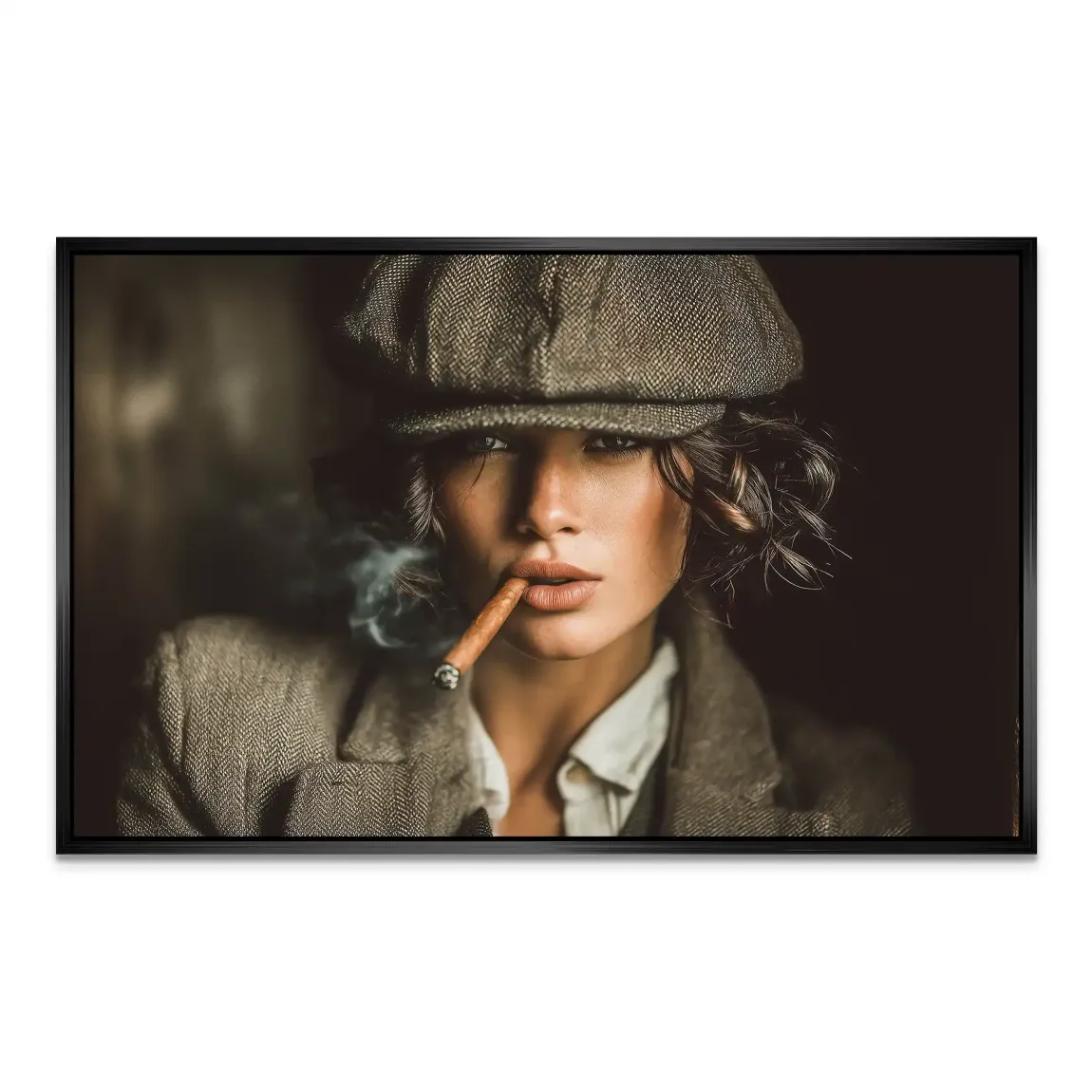 Zigarre und Charme AluDibond Bild