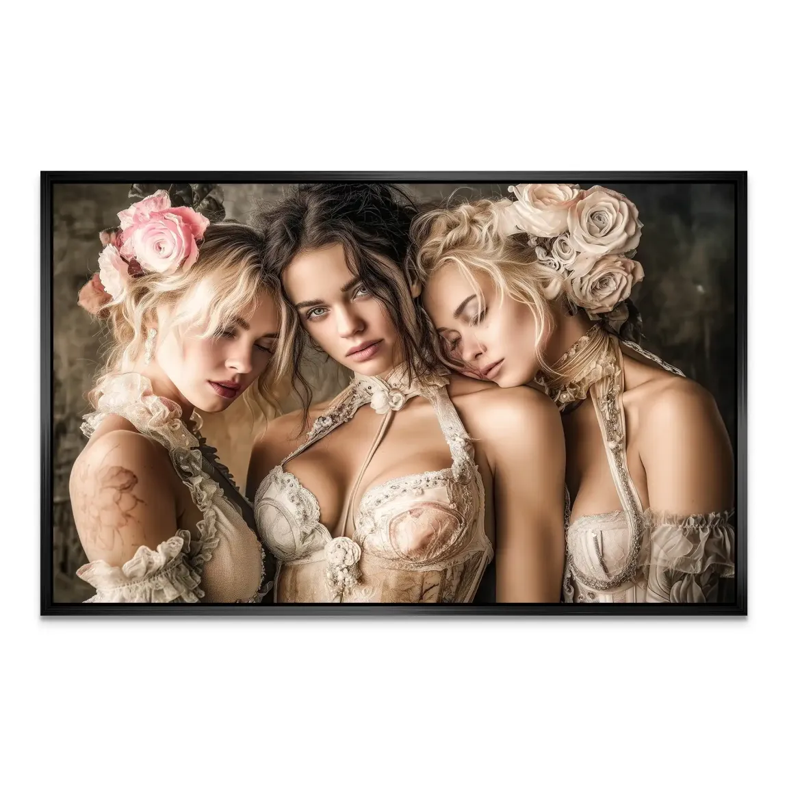 Rosé Harmony AluDibond Bild