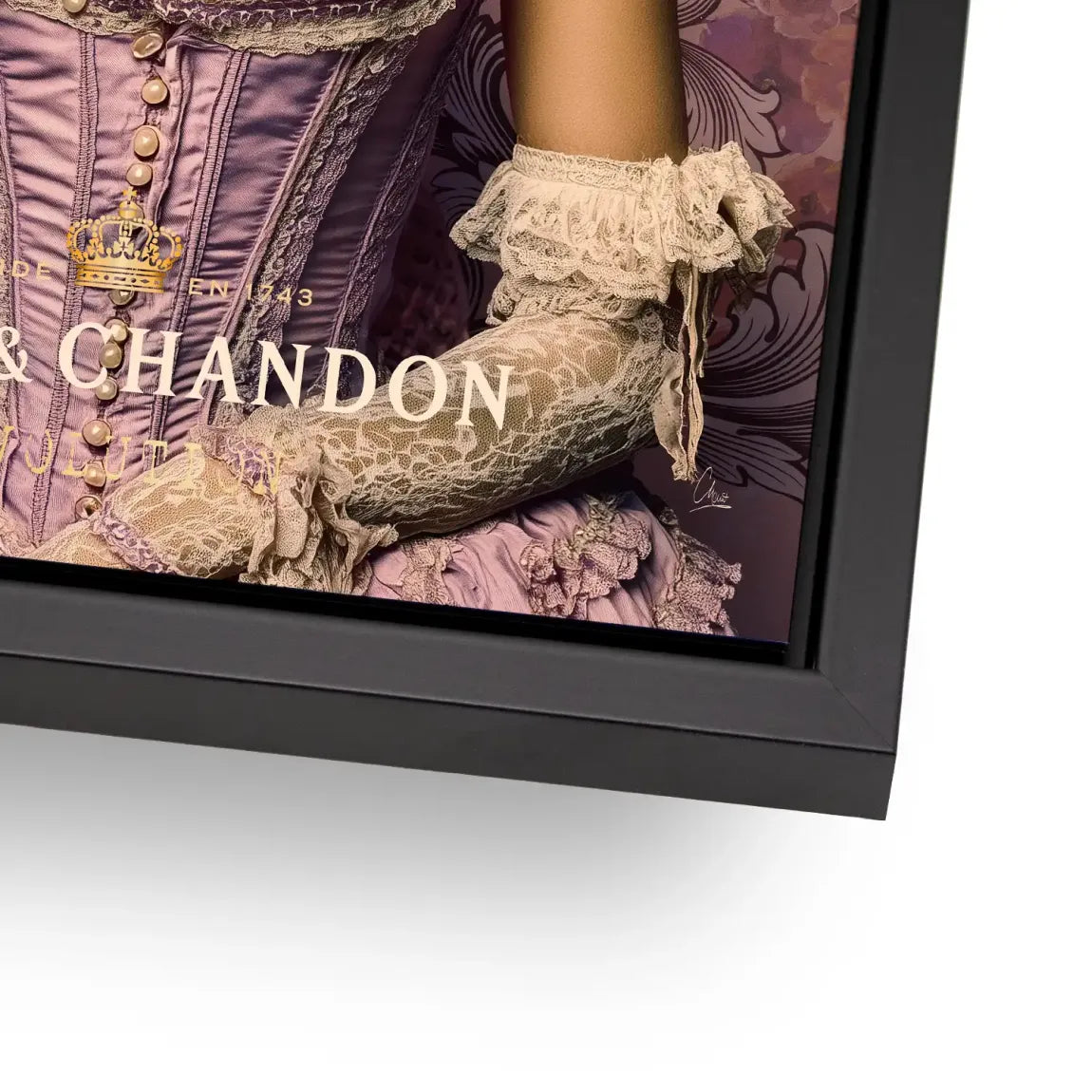 Marie Antoinette Rebell Art Alu Dibond Bild