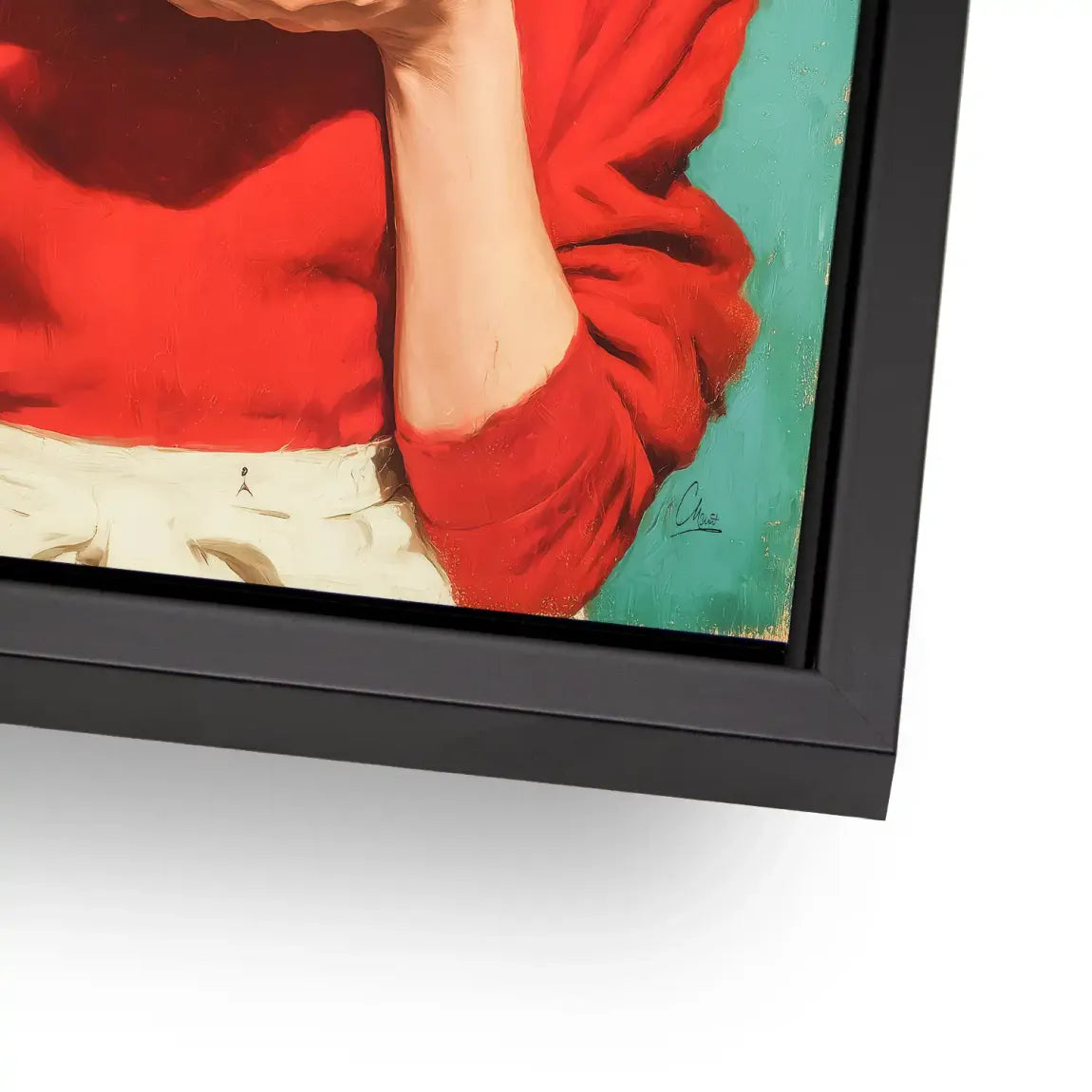 Audrey Hepburn Pasta Moments Alu Dibond Bild