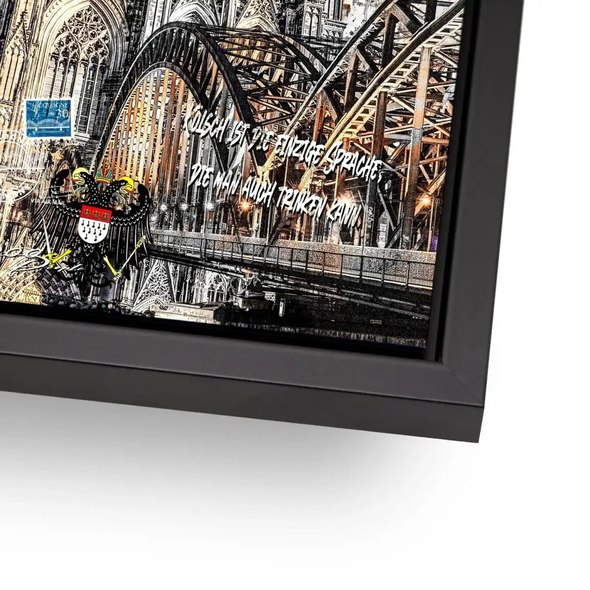 Stadt Köln Nr.2 Alu Dibond Bild INGALERIE