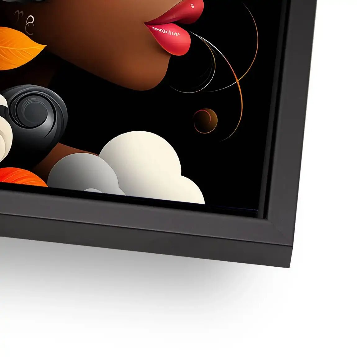 Black is Beauty Nr.12 Alu Dibond Bild INGALERIE
