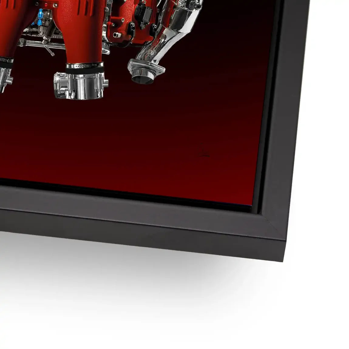 Ferrari Heart of Speed Alu Dibond Bild